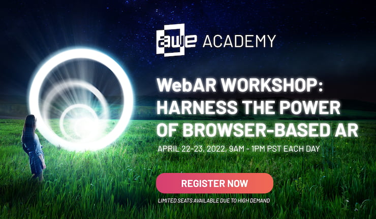 Join AWE Academy’s Web AR Workshop