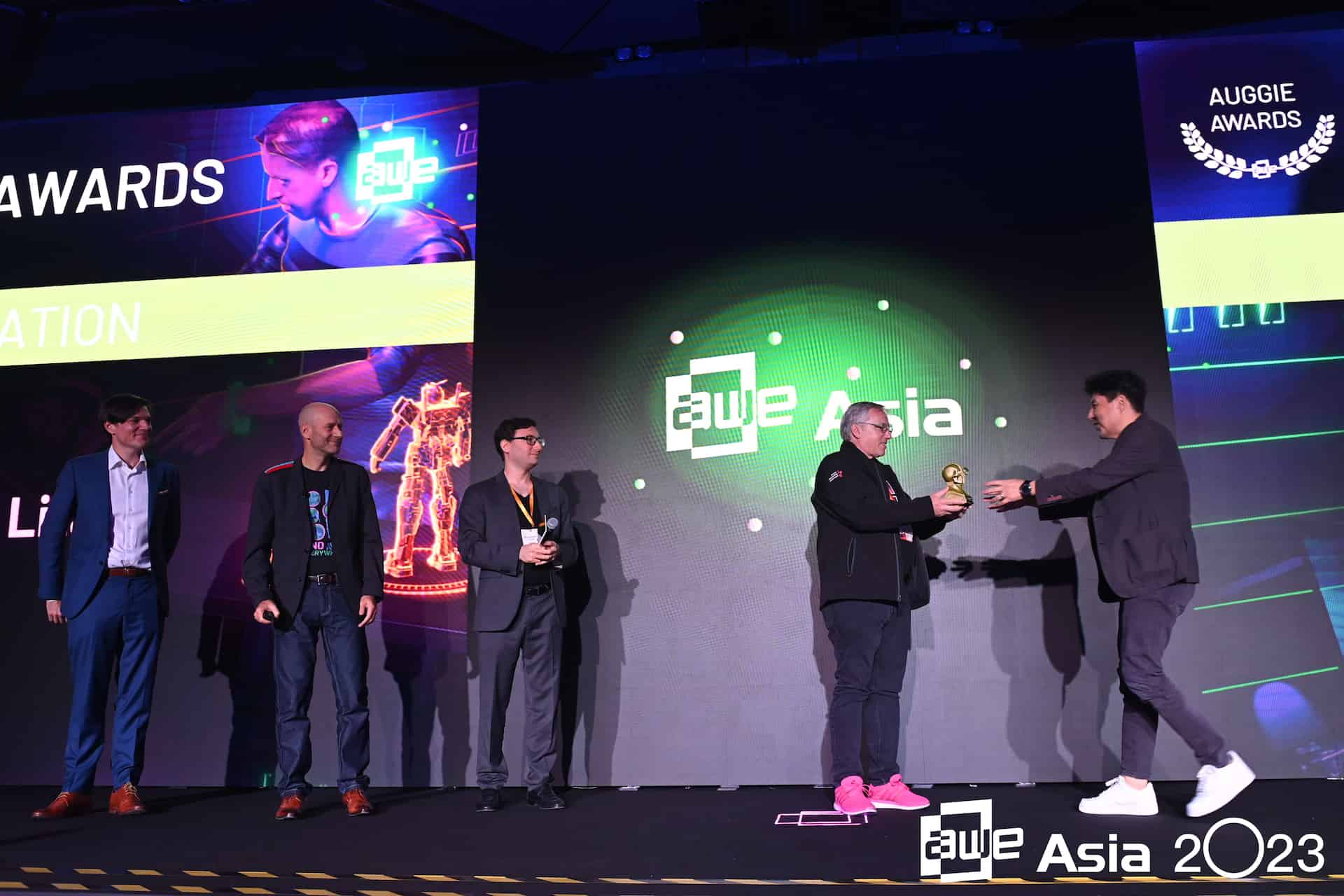 K-Metaverse Pavilion Shines at AWE Asia,  LITA Studio Wins Auggie for Best App
