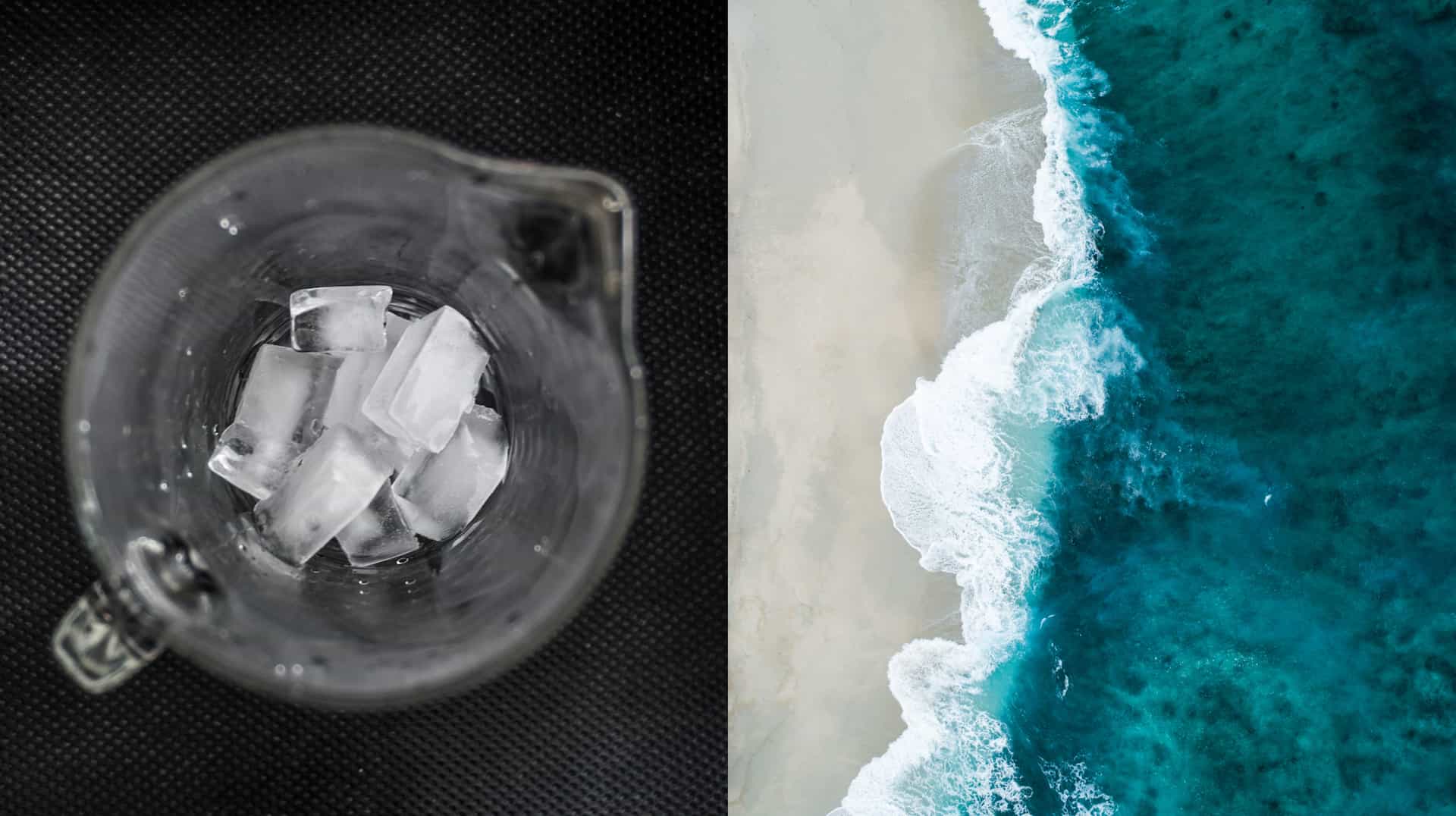 Ice Cubes and Oceans as AR Art Forms