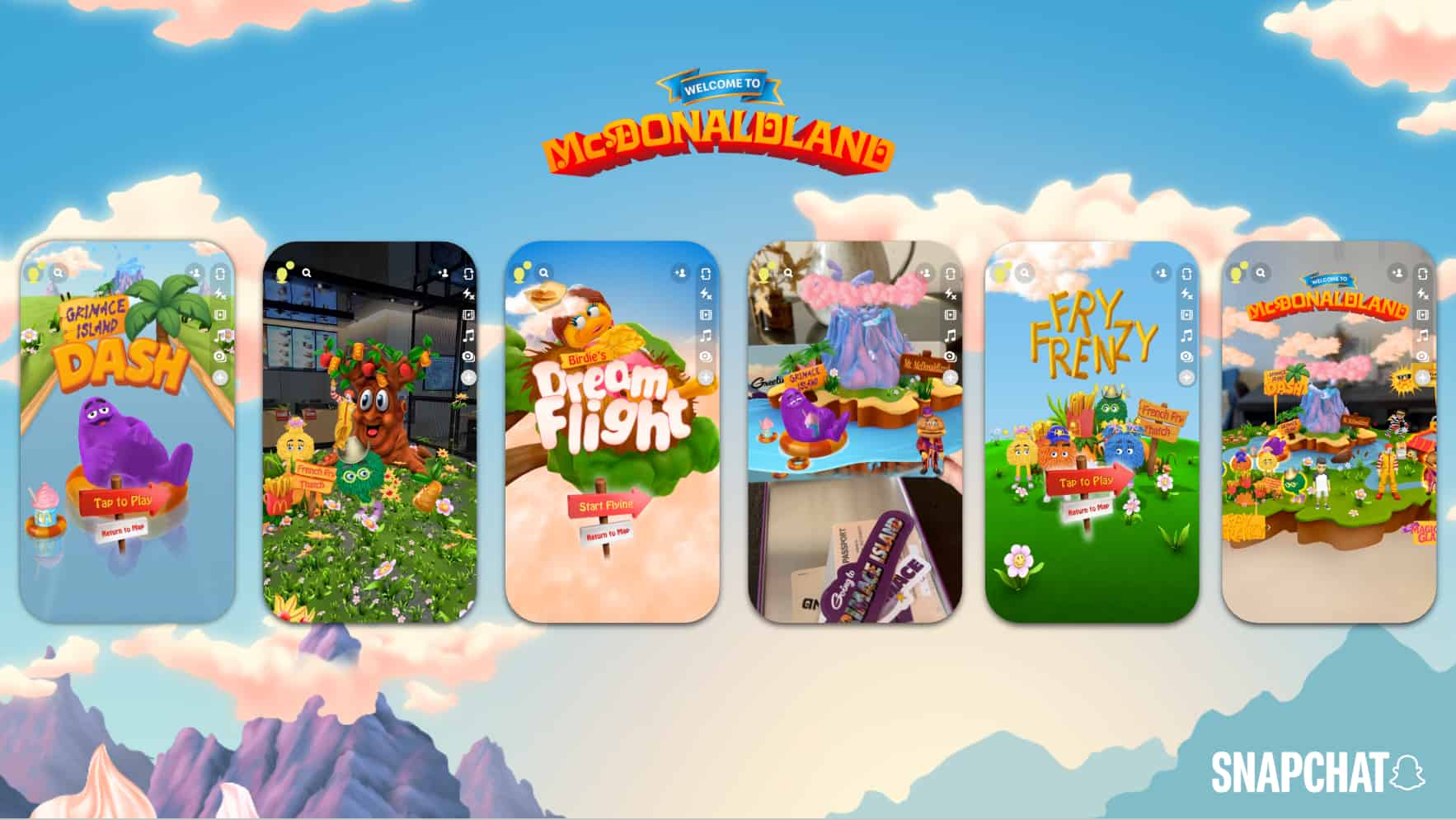 Snap Taps Into McDonaldland Nostalgia
